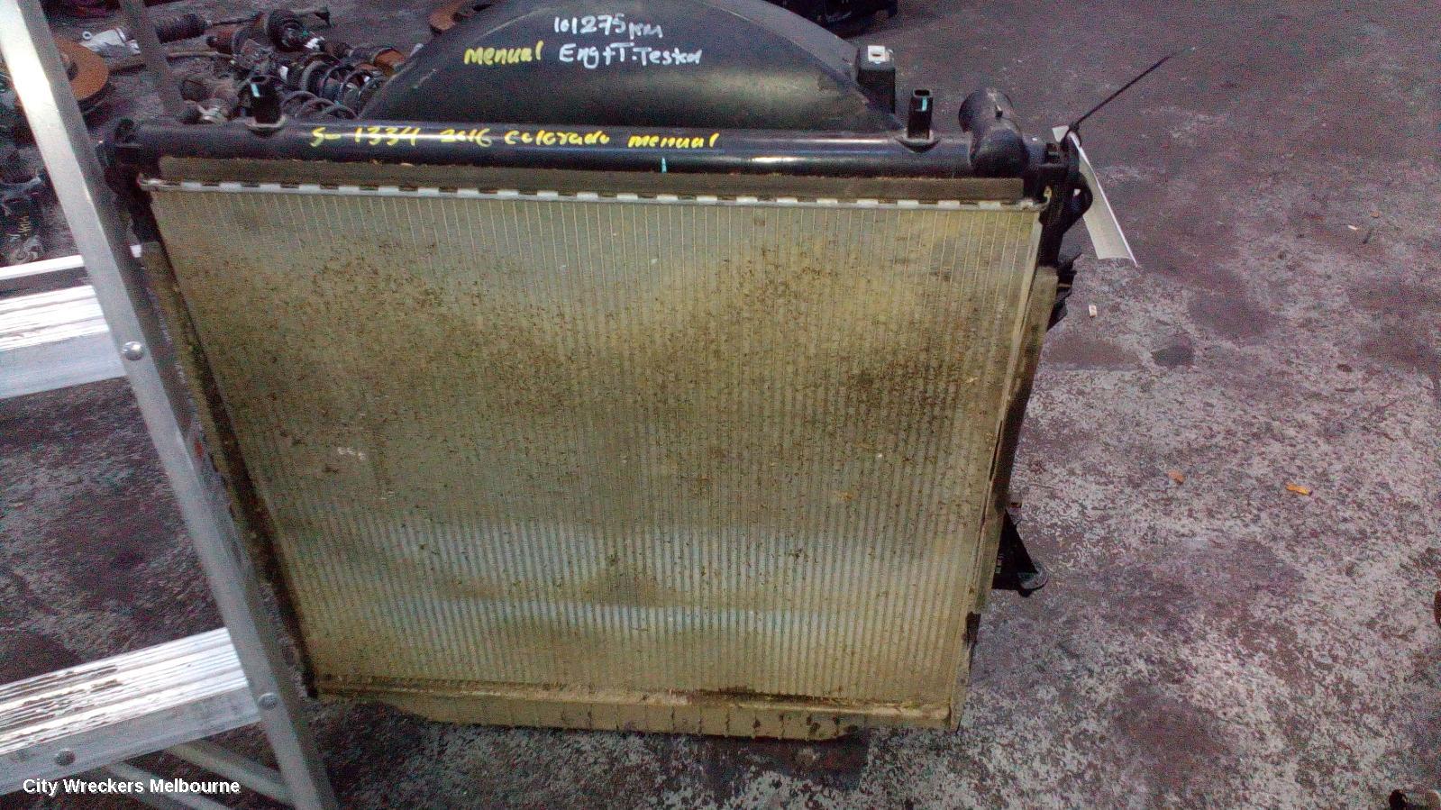 HOLDEN COLORADO RADIATOR, AUTO/MANUAL, 2.8, DIESEL, RG 7, 12/2012 - 06/2016