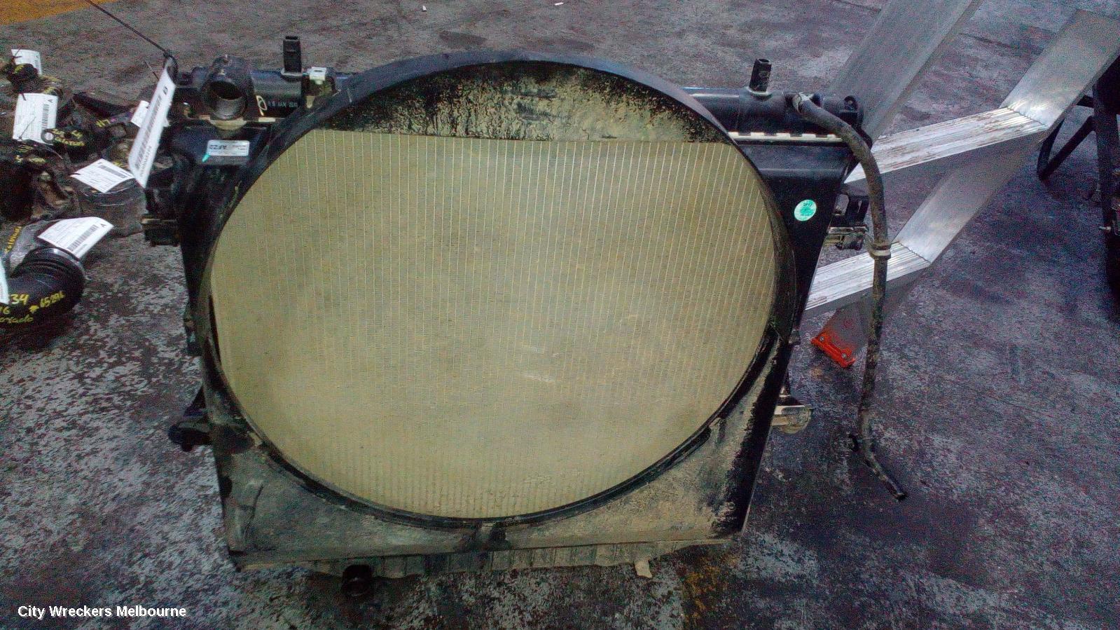 HOLDEN COLORADO RADIATOR, AUTO/MANUAL, 2.8, DIESEL, RG 7, 12/2012 - 06/2016