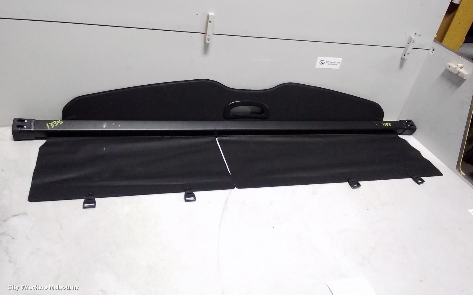 TOYOTA KLUGER PARCEL SHELF CARGO BLIND, CARGO BLIND, GSU40-GSU45, 7 SEATER, 05/2007 - 02/2014