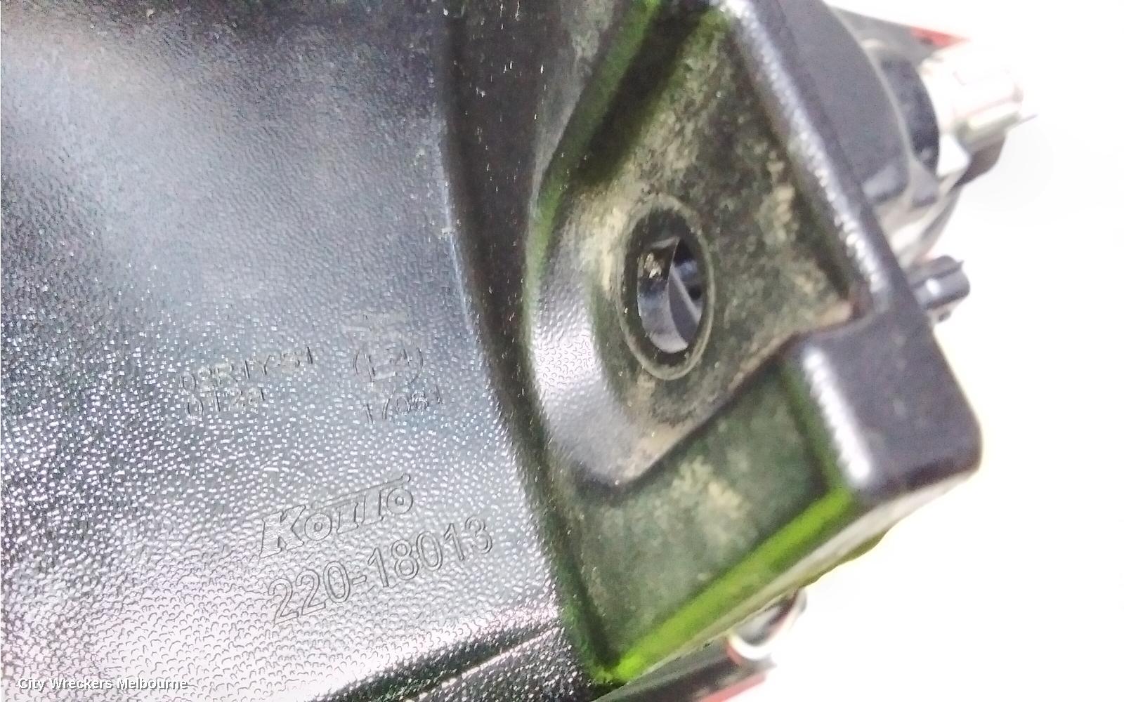 NISSAN QASHQAI LEFT TAILLIGHT, J11, 06/2014 - 07/2021