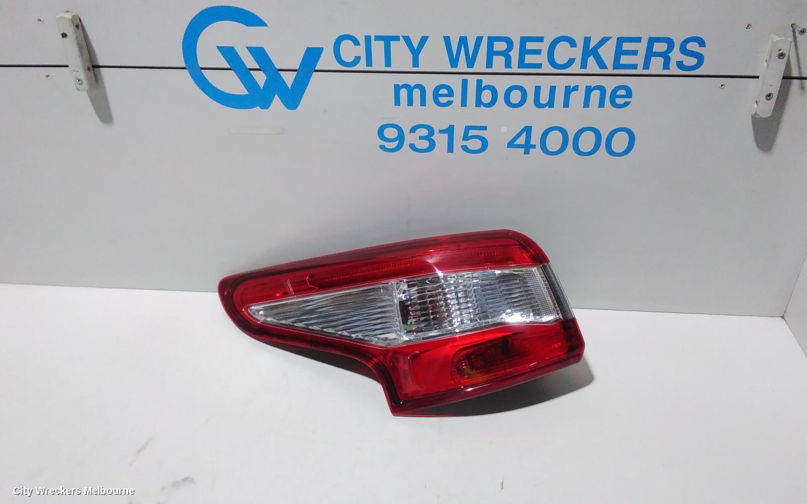 NISSAN QASHQAI LEFT TAILLIGHT, J11, 06/2014 - 07/2021