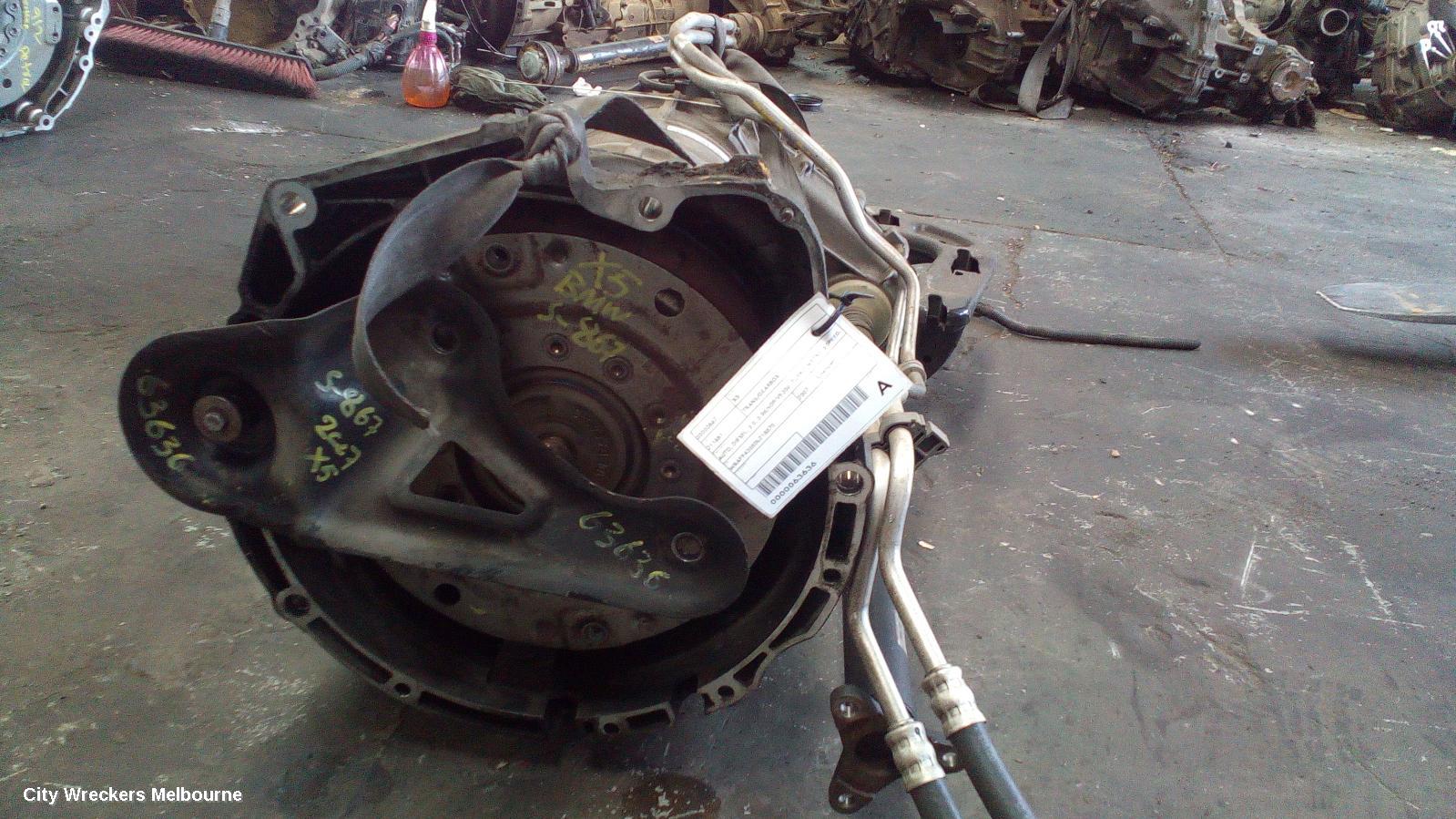 BMW X5 TRANS/GEARBOX, AUTO, DIESEL, 3.0, 3.0D/XDRIVE30D, TURBO, M57N2, 6 SPEED, E70, 03/2007 - 05/2010