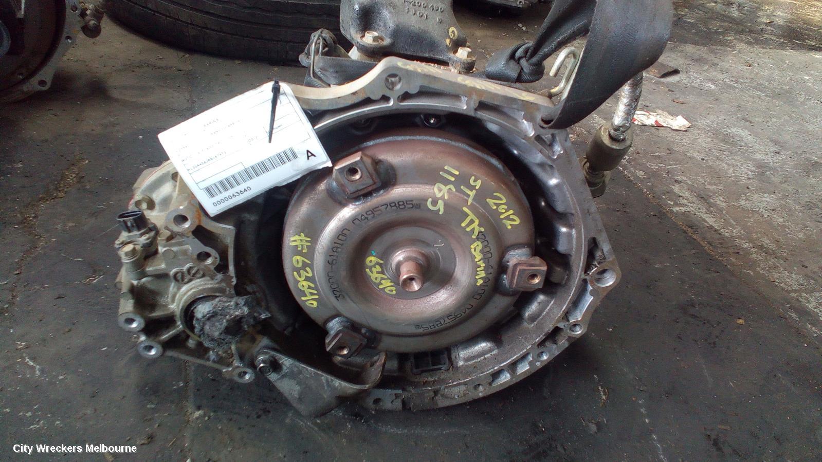 HOLDEN BARINA TRANS/GEARBOX, AUTO, 1.6, F16D3, TK, 12/2005 - 12/2012
