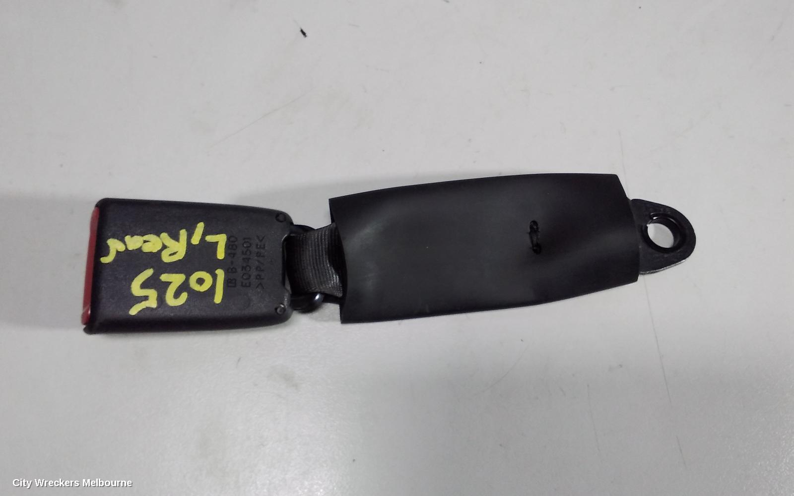 TOYOTA RAV4 SEATBELT/STALK, LH REAR 2ND ROW, SEAT BELT STALK ONLY, ACA33/ACA38, 11/2005 - 11/2012