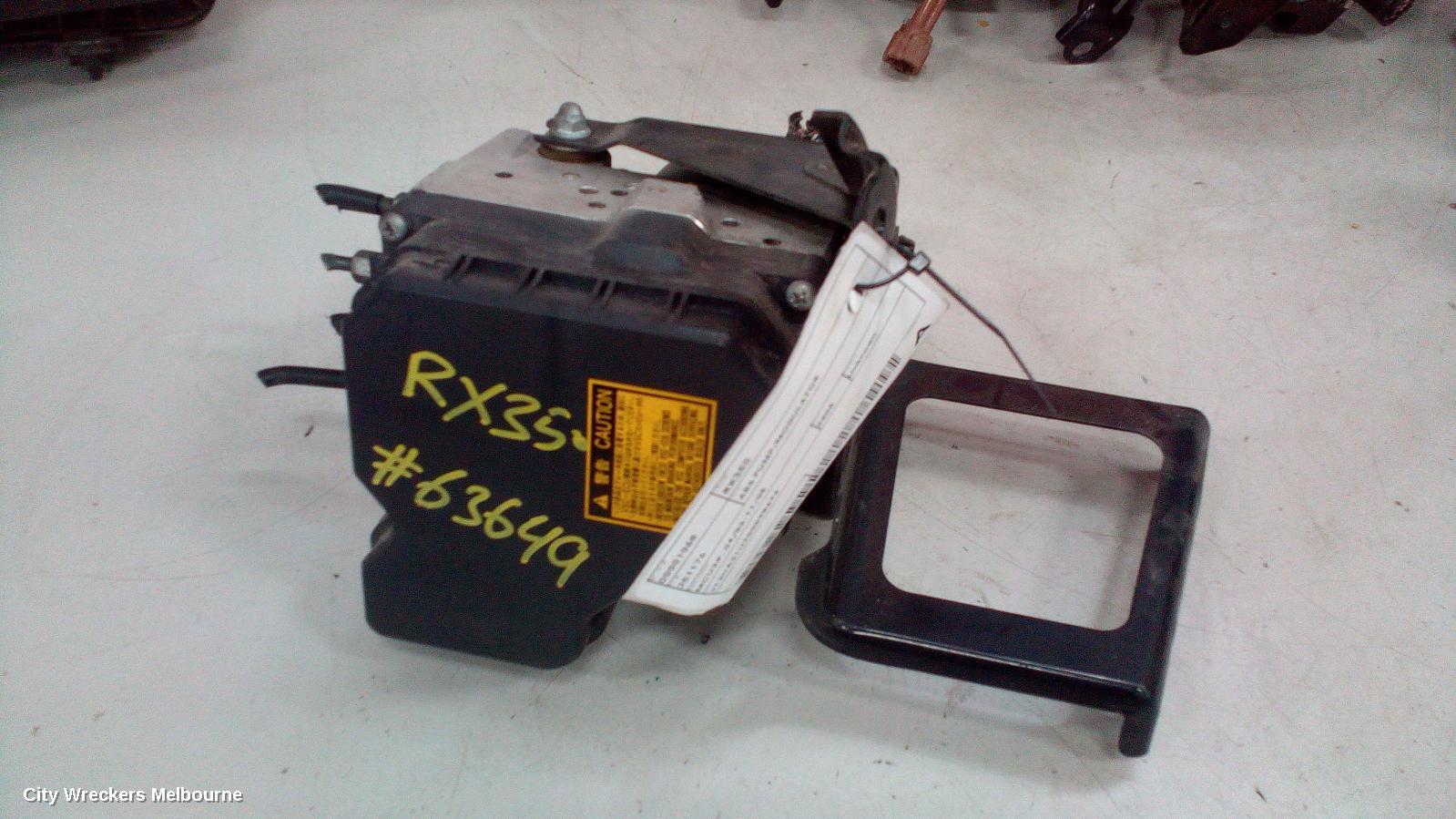 LEXUS RX SERIES ABS PUMP/MODULATOR, MCU3#, 04/2003 - 11/2005