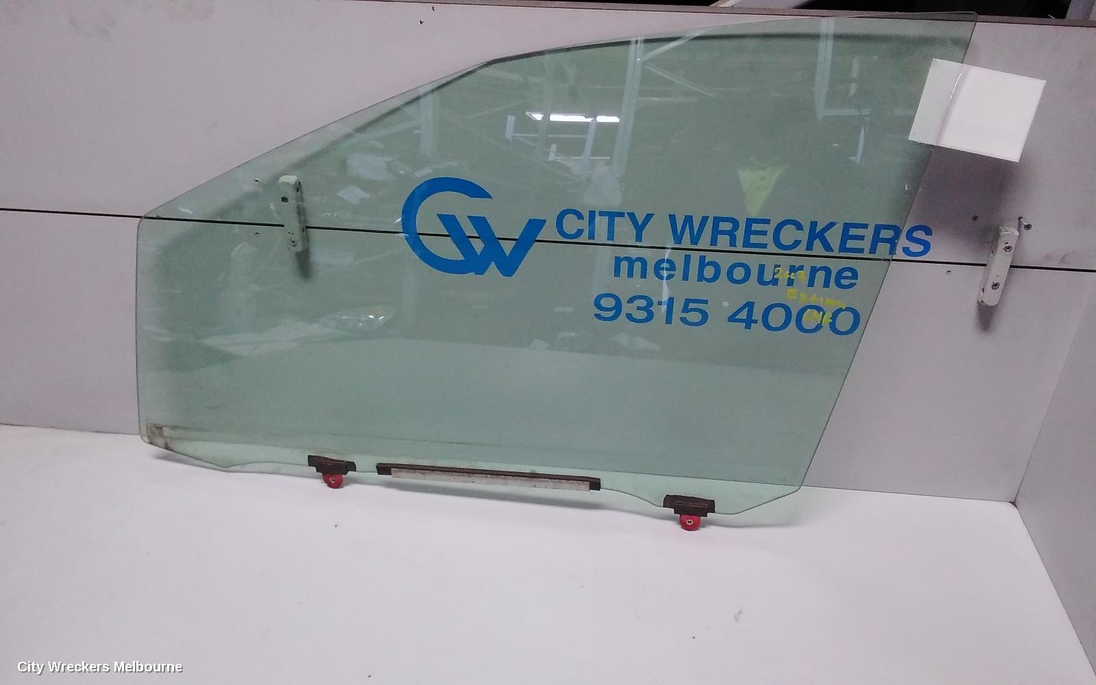 TOYOTA ESTIMA LEFT FRONT DOOR WINDOW, XR50, 05-19
