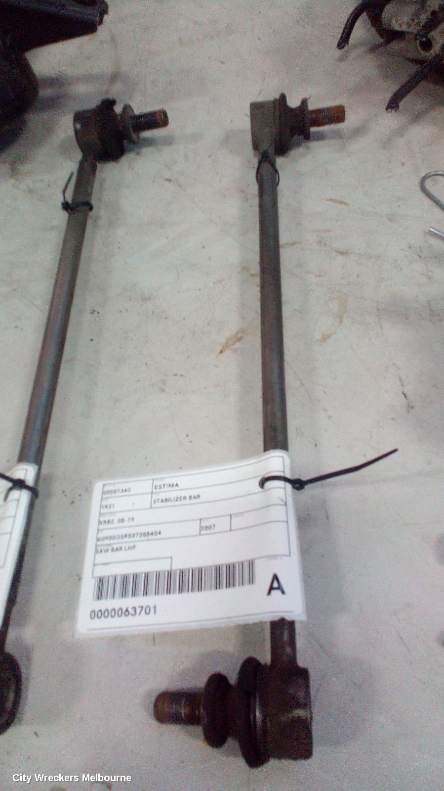 TOYOTA ESTIMA STABILISER BAR, XR50, 05-19