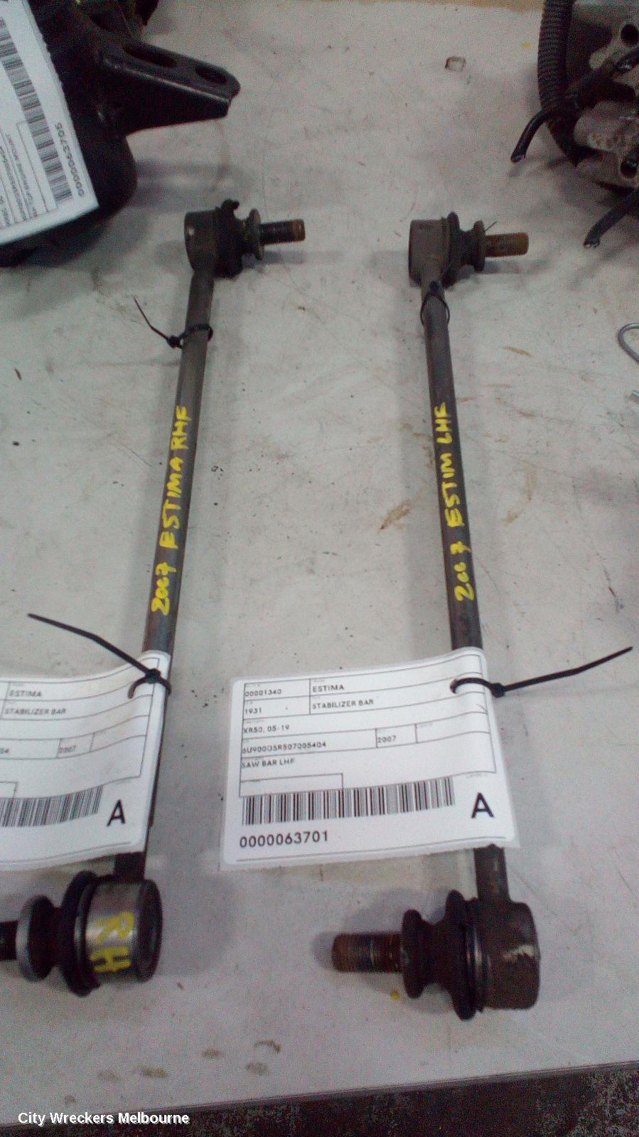 TOYOTA ESTIMA STABILISER BAR, XR50, 05-19