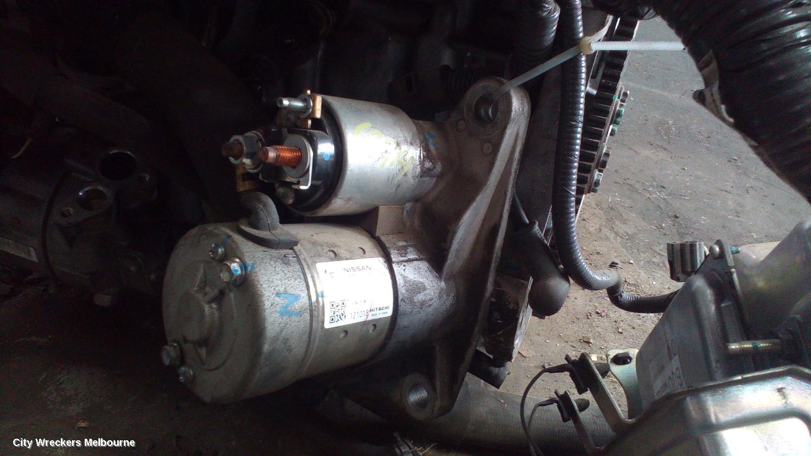 NISSAN PULSAR STARTER, PETROL, 1.8, MRA8DE, B17/C12, 12/2012 - 12/2017