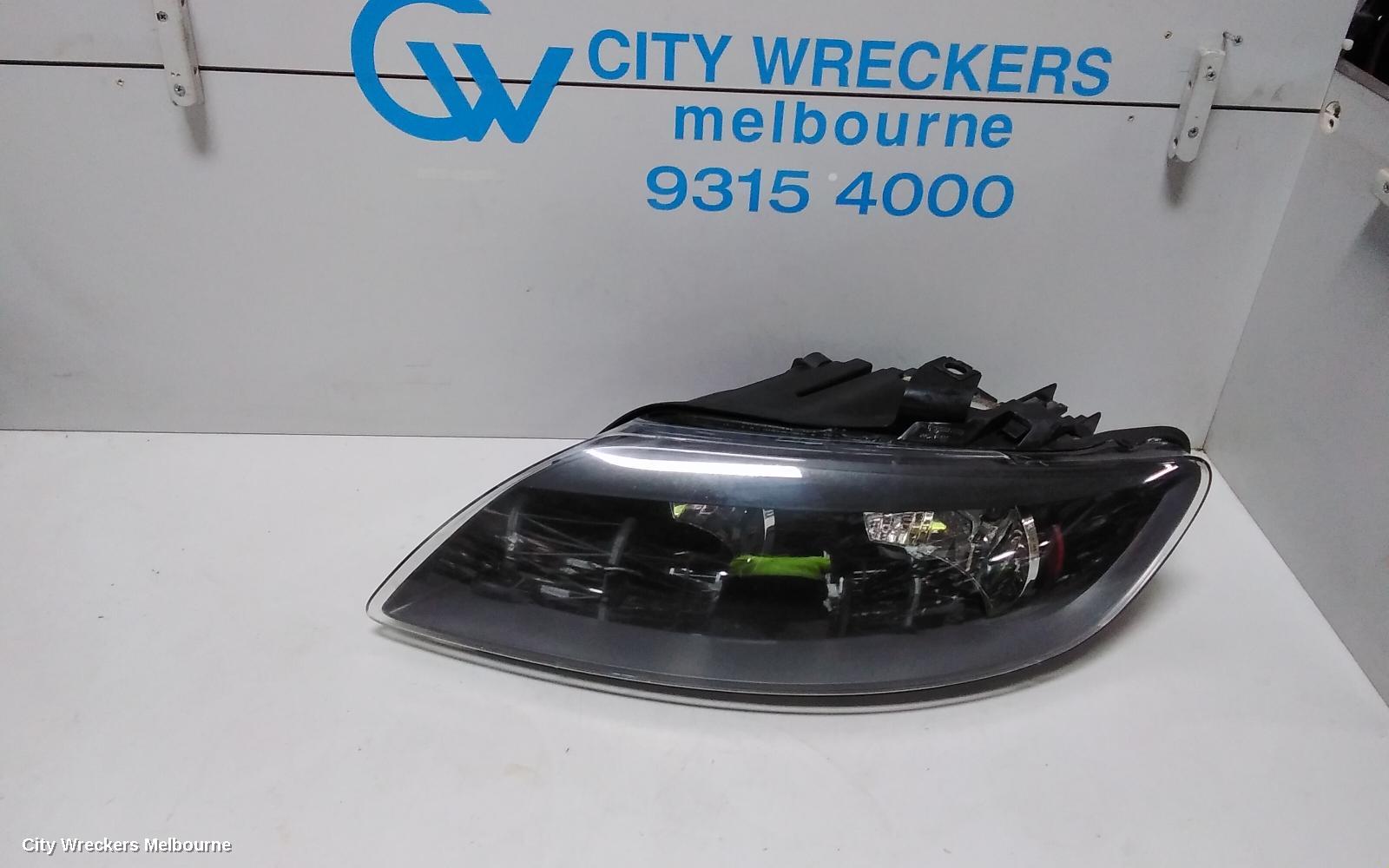 AUDI Q7 LEFT HEADLAMP, 4L, HALOGEN TYPE, 10/2009 - 08/2015