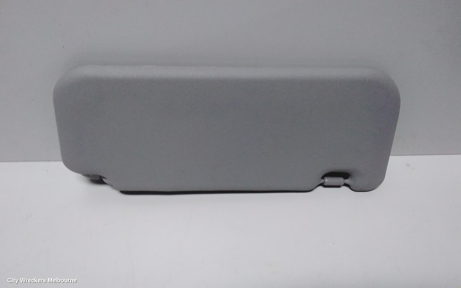 TOYOTA YARIS SUNVISOR, NCP9#, LH SIDE, NON MIRROR TYPE, 10/2005 - 06/2016