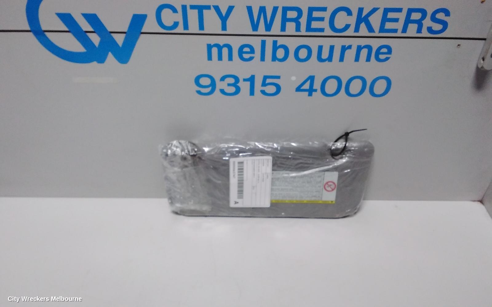 TOYOTA YARIS SUNVISOR, NCP9#, RH SIDE, NON MIRROR TYPE, 10/2005 - 06/2016