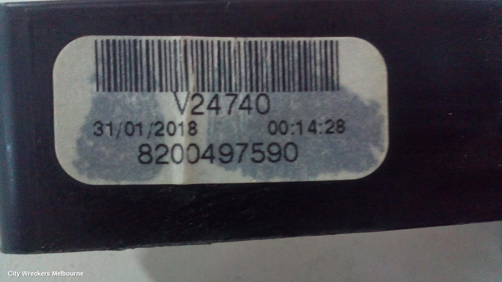 RENAULT KANGOO DOOR/BOOT/GATE LOCK, RIGHT FRONT DOOR LOCK, X61, 10/2010 ONWARDS