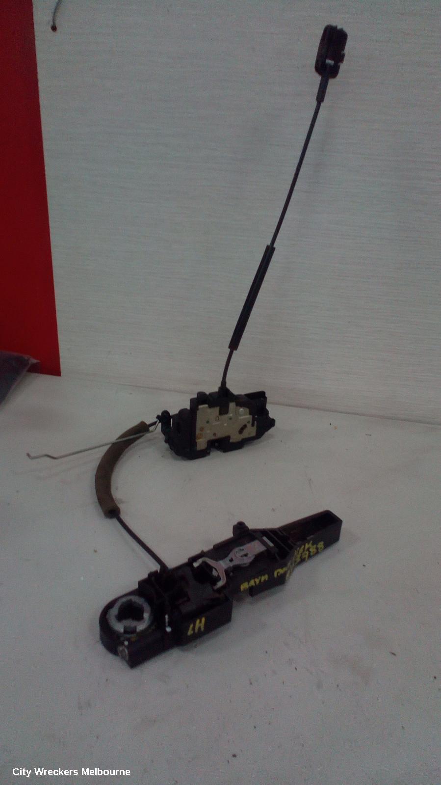 RENAULT KANGOO DOOR/BOOT/GATE LOCK, LEFT BARN DOOR LOCK, X61, 10/2010 ONWARDS