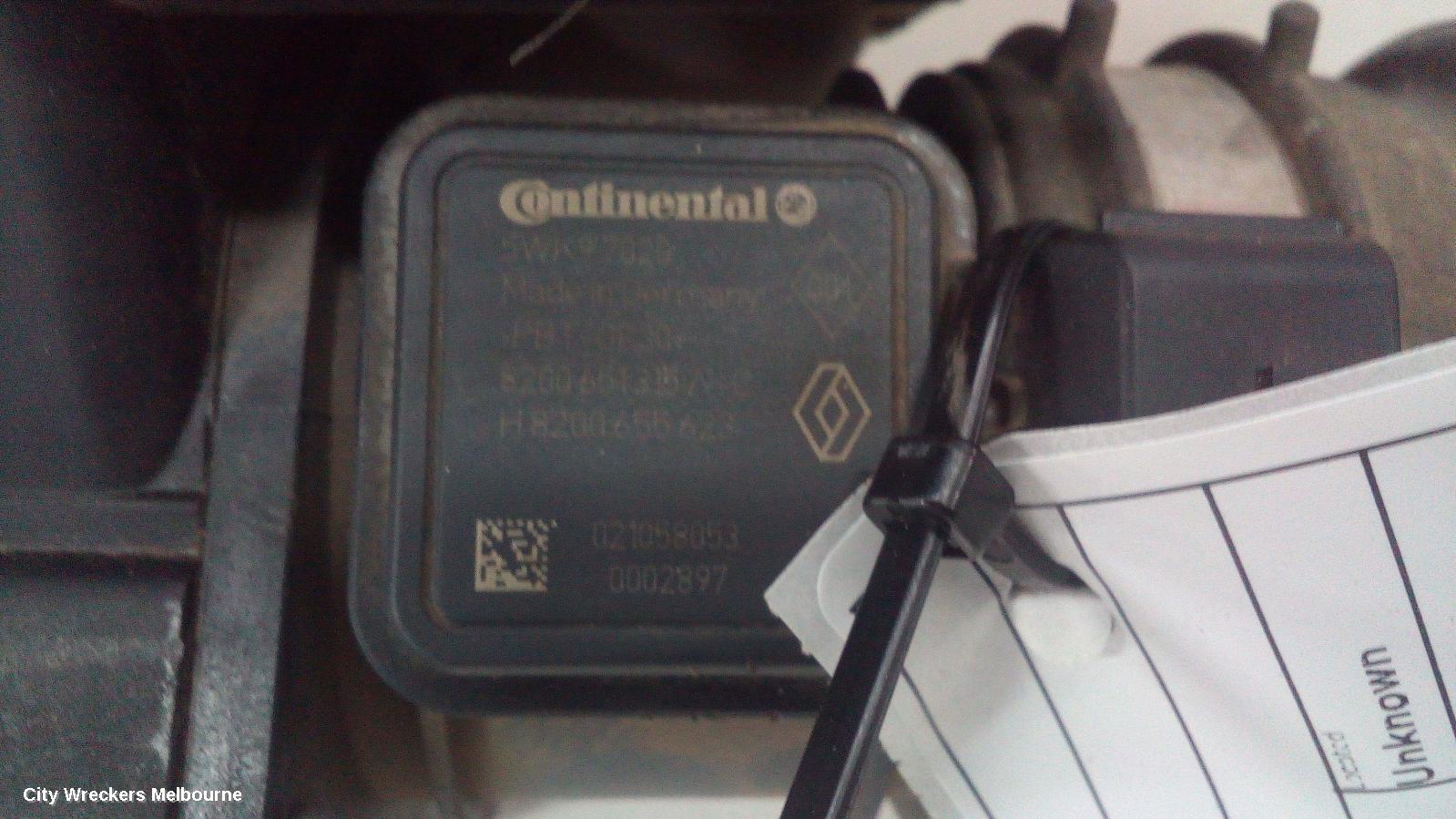 RENAULT KANGOO AIR FLOW METER, X61, 10/2010 - 02/2022