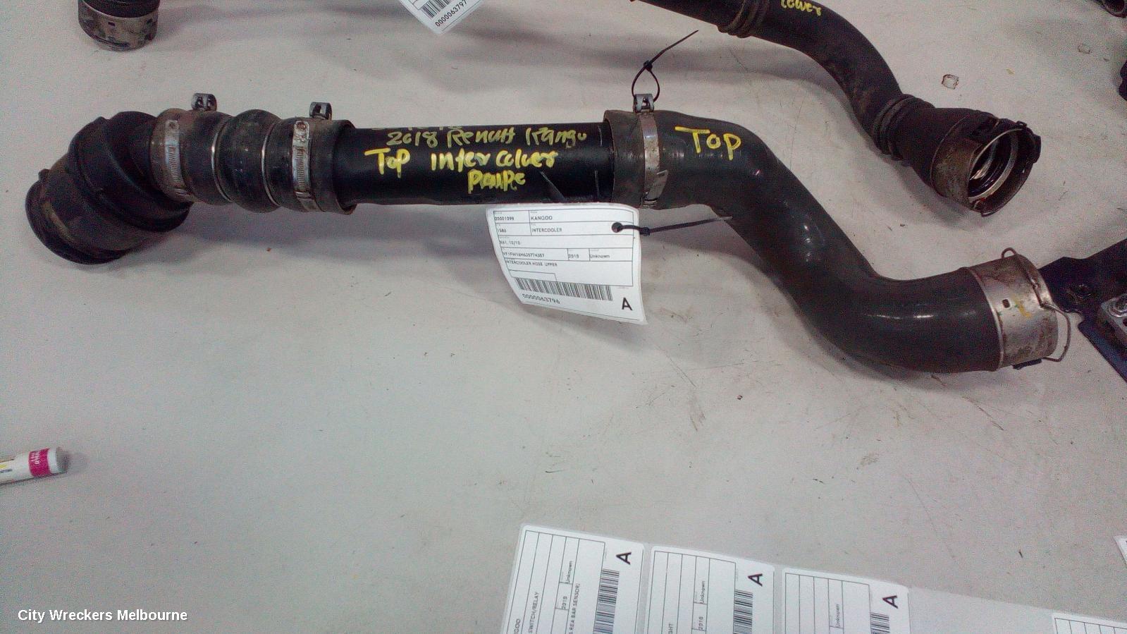 RENAULT KANGOO, X61, 10/2010 - 02/2022, INTERCOOLER HOSE  UPPER: 63796