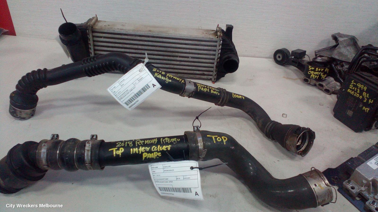 RENAULT KANGOO, X61, 10/2010 - 02/2022, INTERCOOLER HOSE  UPPER: 63796