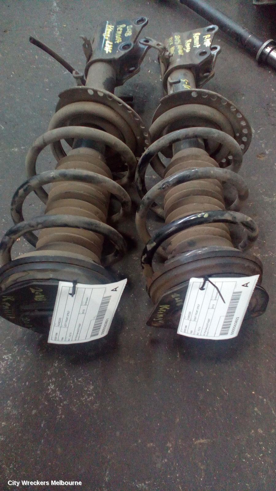 RENAULT KANGOO LEFT FRONT STRUT, DIESEL, 1.5, X61, 03/2013 ONWARDS