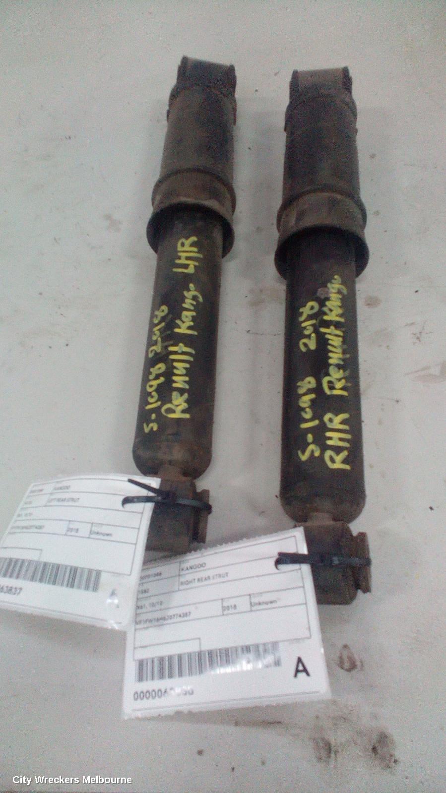 RENAULT KANGOO RIGHT REAR STRUT, X61, 10/2010 - 02/2022