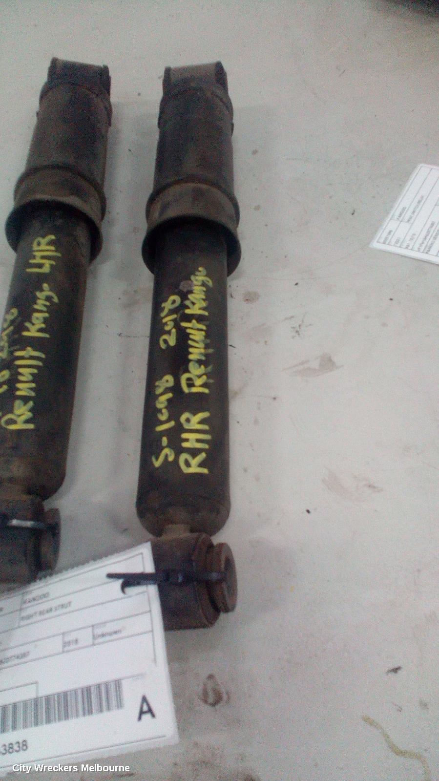 RENAULT KANGOO RIGHT REAR STRUT, X61, 10/2010 - 02/2022