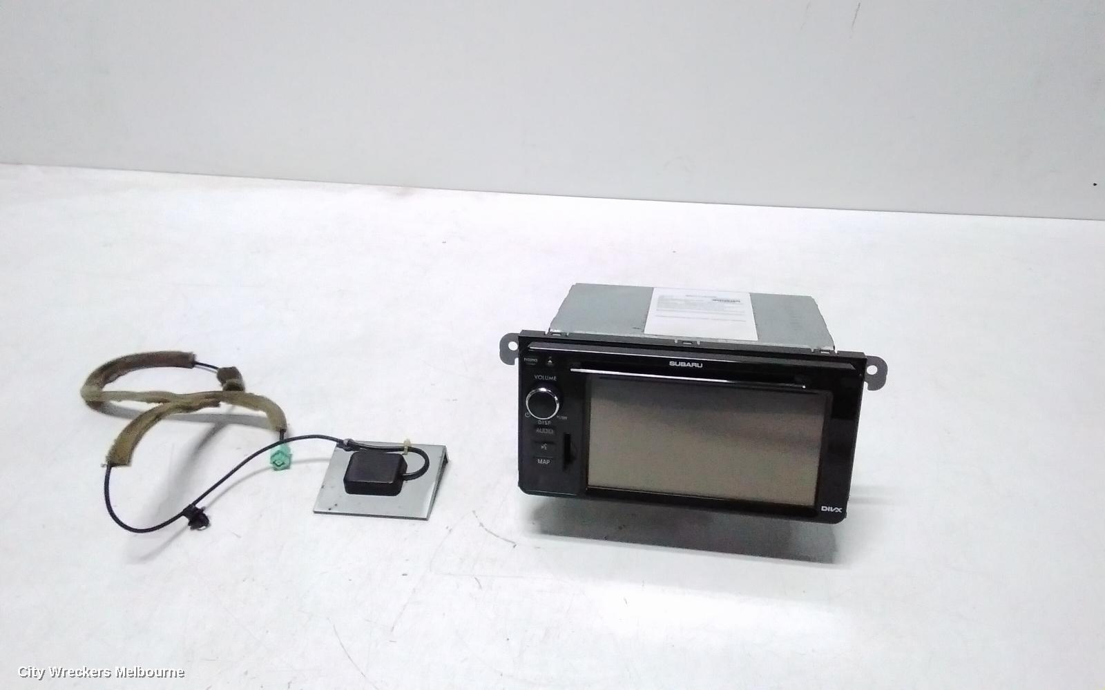 SUBARU WRX RADIO/CD/DVD/SAT/TV, SAT NAV HEAD UNIT, V1, 03/2014 ONWARDS