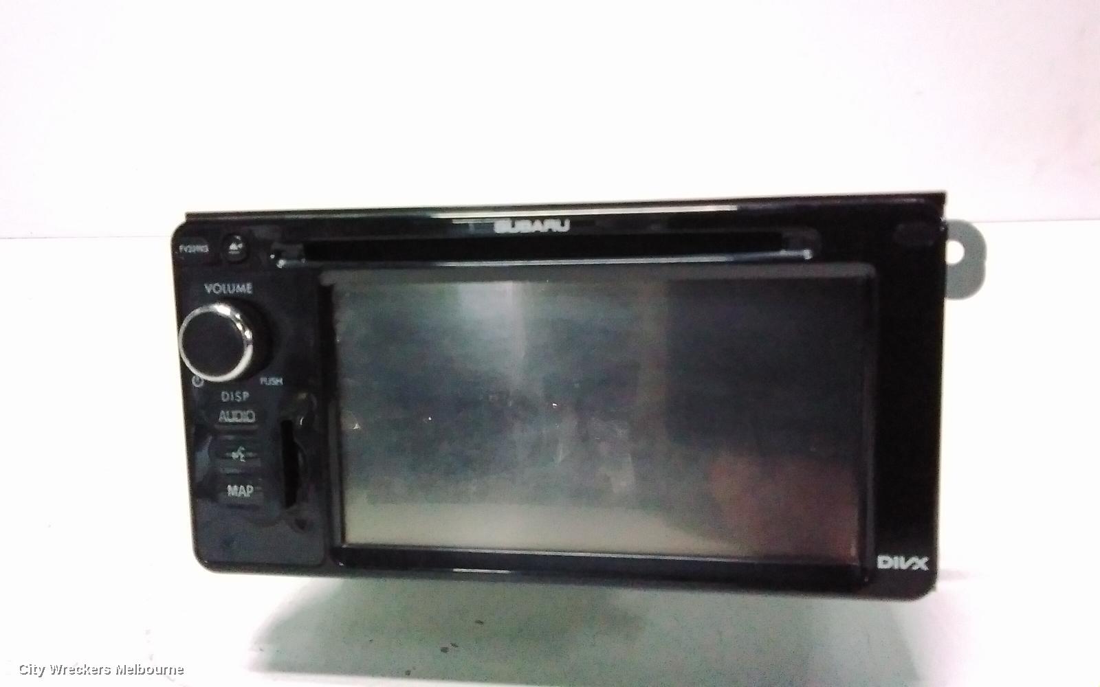 SUBARU WRX RADIO/CD/DVD/SAT/TV, SAT NAV HEAD UNIT, V1, 03/2014 ONWARDS