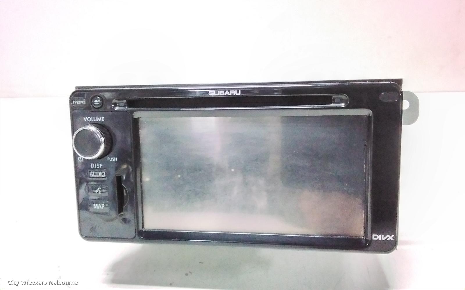 SUBARU WRX RADIO/CD/DVD/SAT/TV, SAT NAV HEAD UNIT, V1, 03/2014 ONWARDS