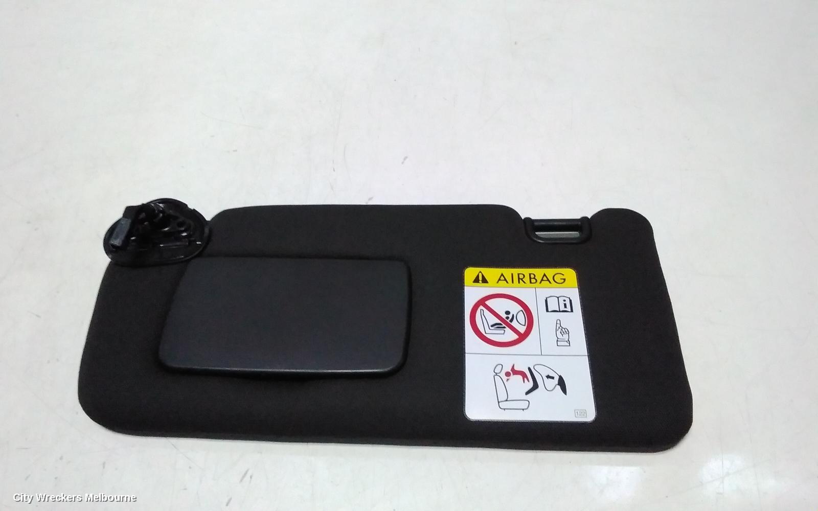 SUBARU WRX SUNVISOR, V1, LH SIDE, 03/2014 ONWARDS
