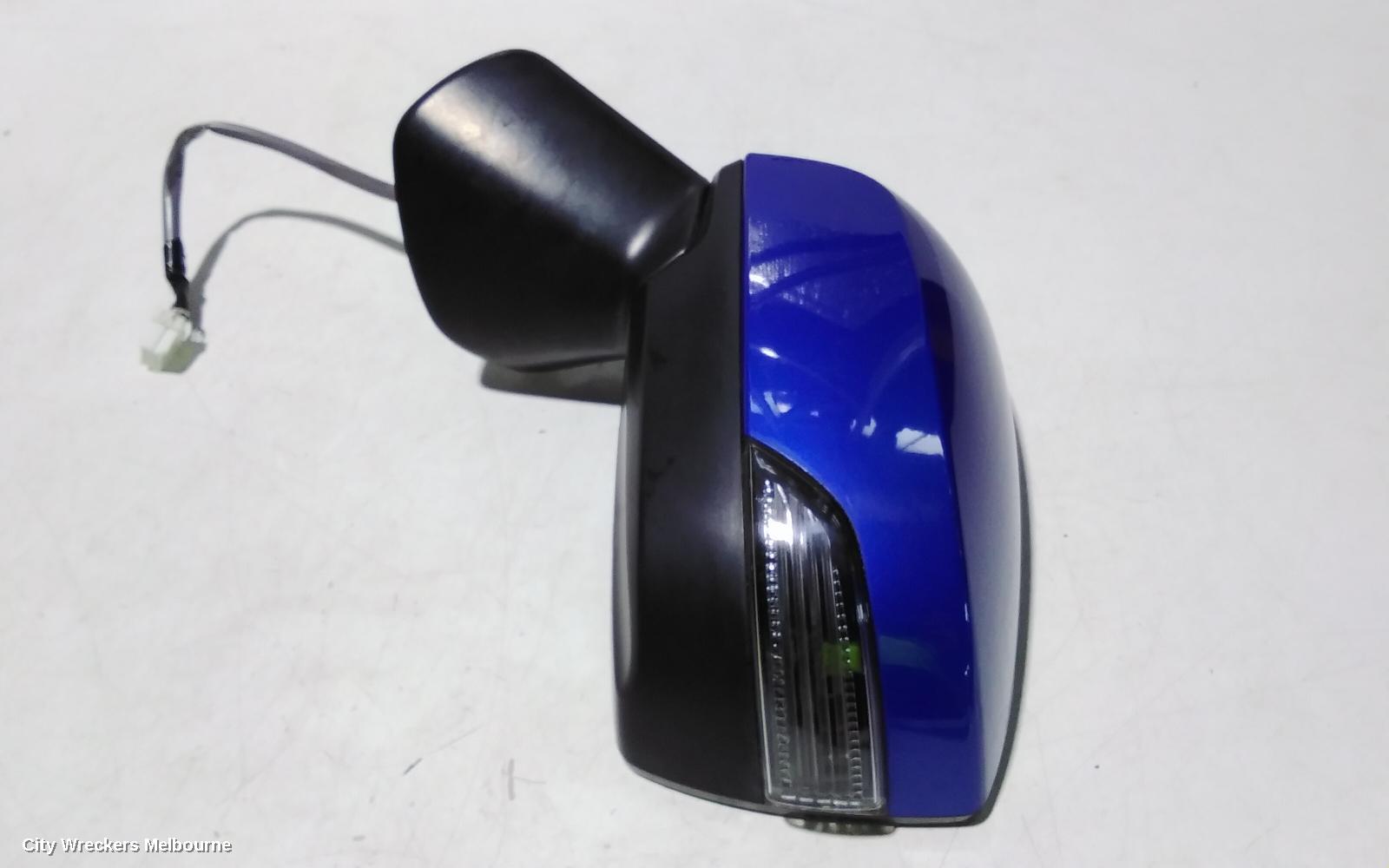 SUBARU WRX LEFT DOOR MIRROR, V1, MANUAL FOLDING, NON HEATED, NON CAMERA TYPE, 03/2014 - 11/2021