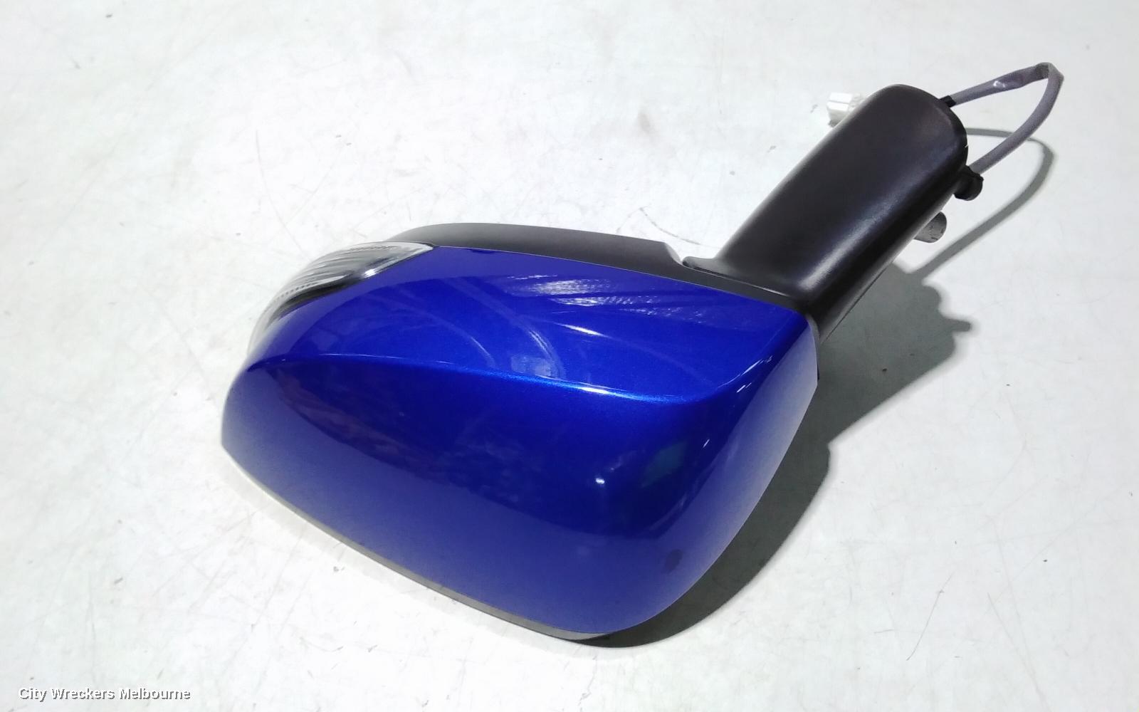 SUBARU WRX LEFT DOOR MIRROR, V1, MANUAL FOLDING, NON HEATED, NON CAMERA TYPE, 03/2014 - 11/2021