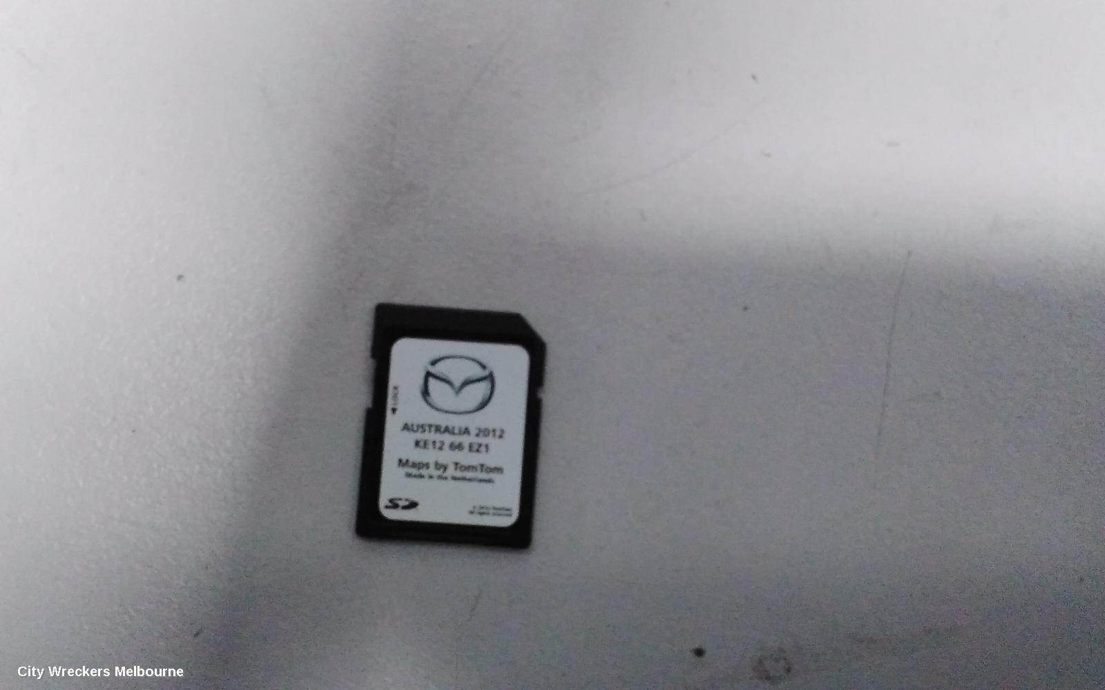 MAZDA CX5 RADIO/CD/DVD/SAT/TV, SAT NAV, NON TOUCHSCREEN TYPE, KE, 02/2012 - 12/2016
