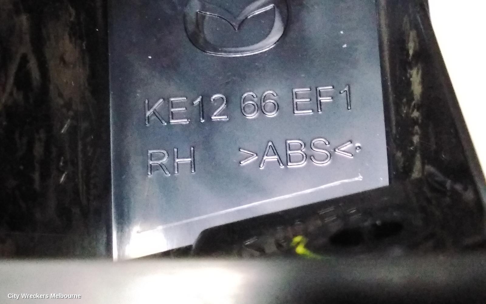 MAZDA CX5 RADIO/CD/DVD/SAT/TV, SAT NAV, NON TOUCHSCREEN TYPE, KE, 02/2012 - 12/2016