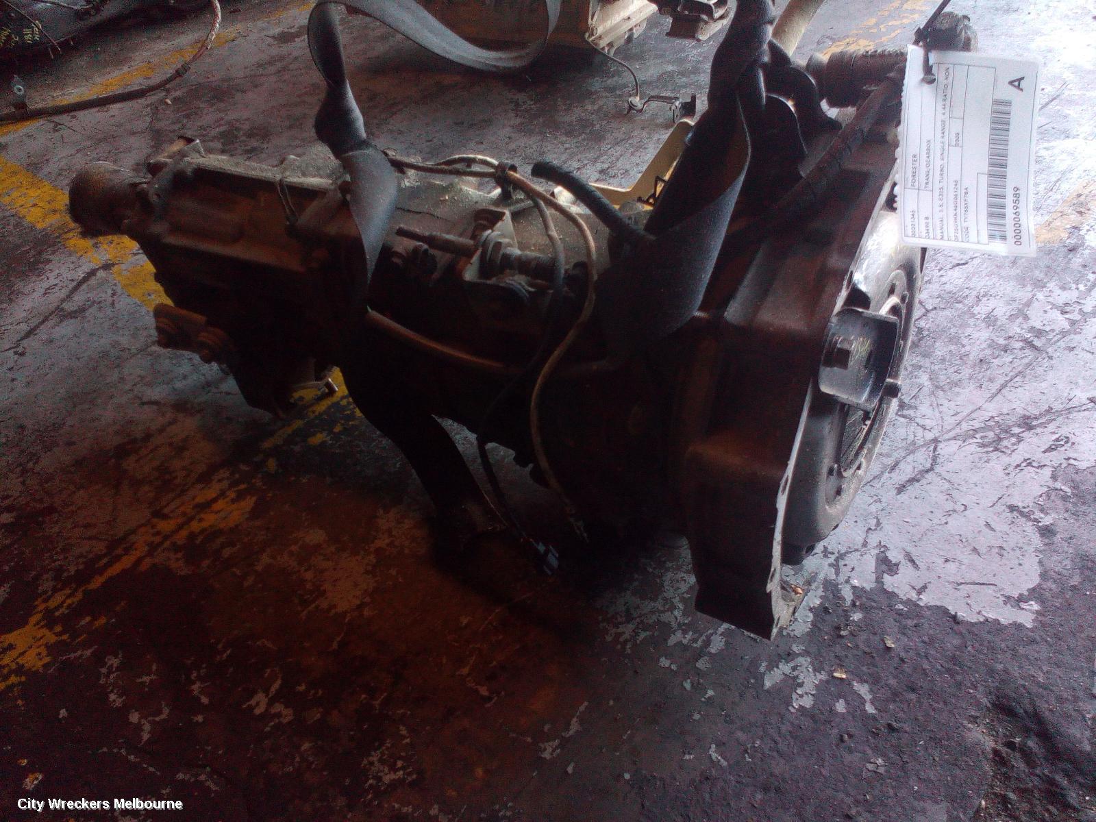 SUBARU FORESTER TRANS/GEARBOX, MANUAL, PETROL, 2.5, EJ25, NON TURBO, DUAL RANGE TYPE, 06/2005 - 02/2008