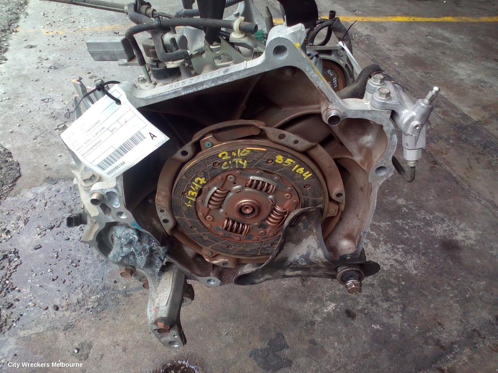 HONDA CITY TRANS/GEARBOX, MANUAL, PETROL, 1.5, GM, 01/2009 ONWARDS