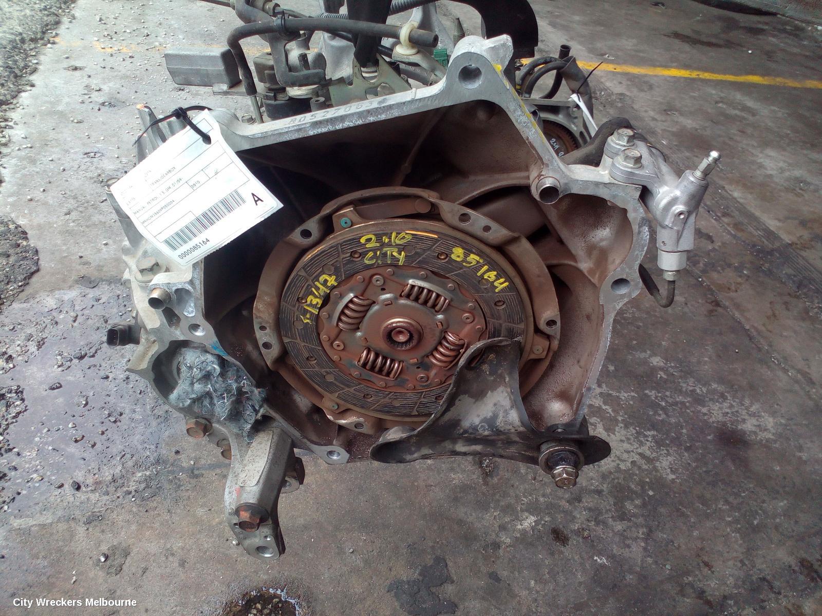 HONDA CITY TRANS/GEARBOX, MANUAL, PETROL, 1.5, GM, 01/2009 ONWARDS
