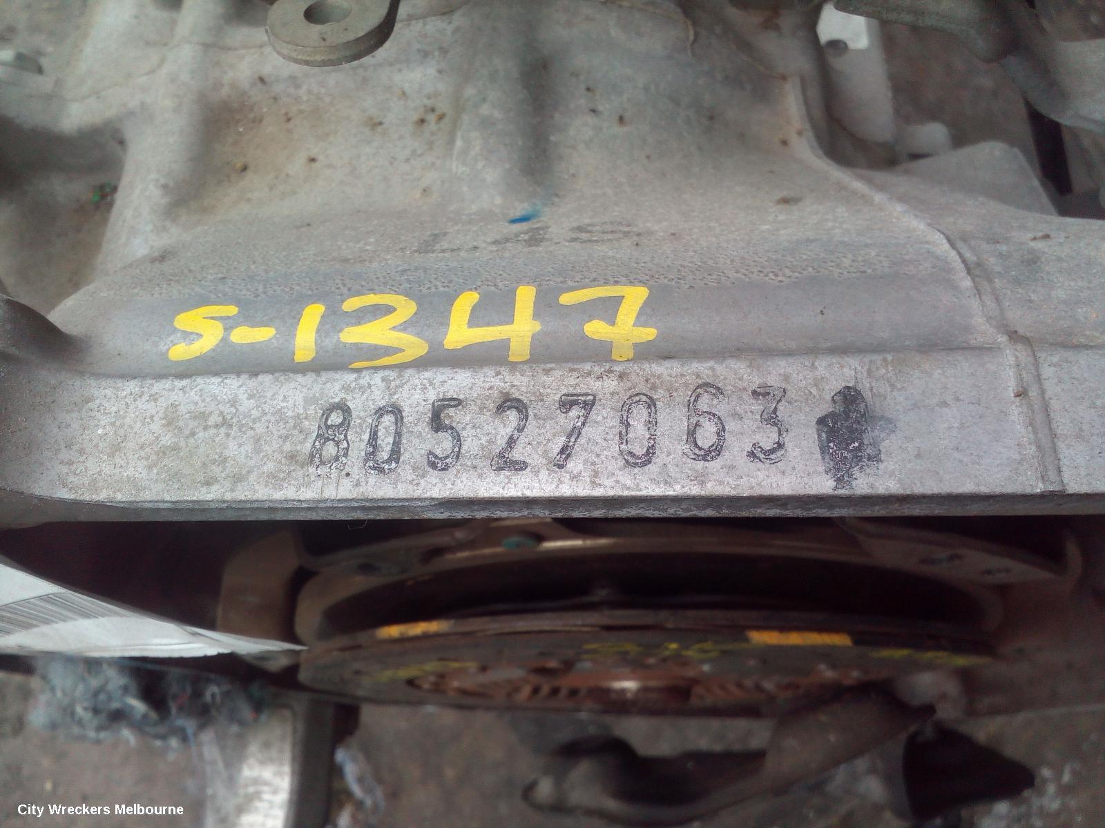 HONDA CITY TRANS/GEARBOX, MANUAL, PETROL, 1.5, GM, 01/2009 ONWARDS