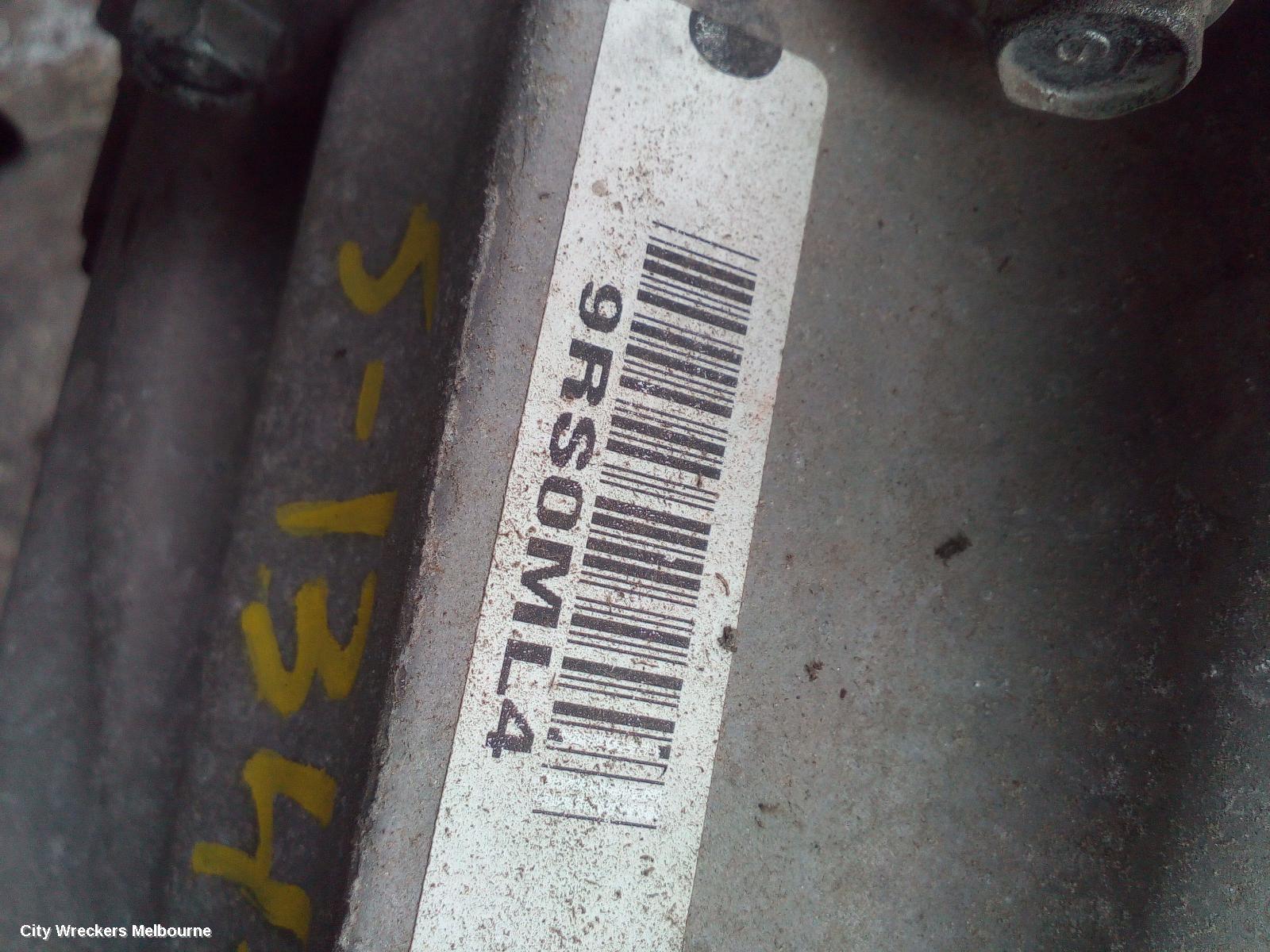HONDA CITY TRANS/GEARBOX, MANUAL, PETROL, 1.5, GM, 01/2009 ONWARDS