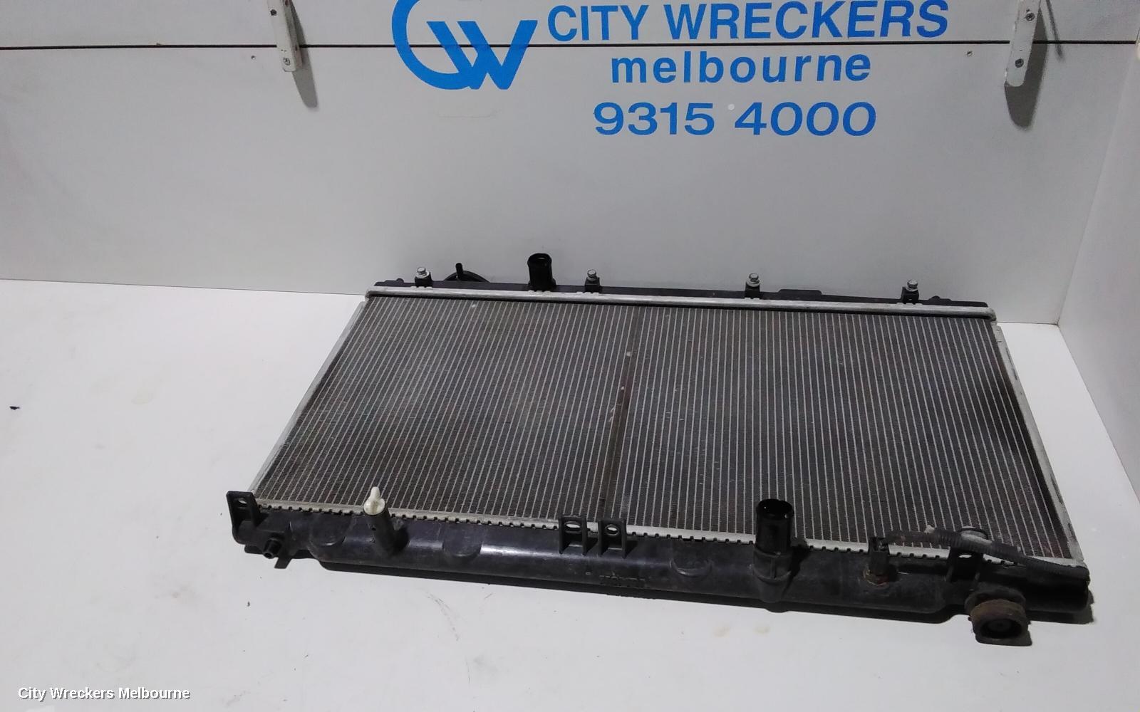 HONDA CITY RADIATOR, MANUAL, 1.5, PETROL, GM2, 01/2009 - 12/2013