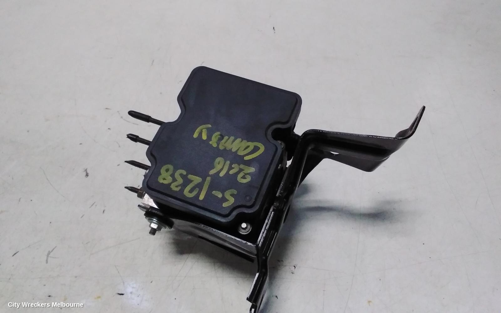 TOYOTA CAMRY ABS PUMP/MODULATOR, ASV50, STANDARD (NON HYBRID), P/N 4454006220, 05/2015 - 10/2017