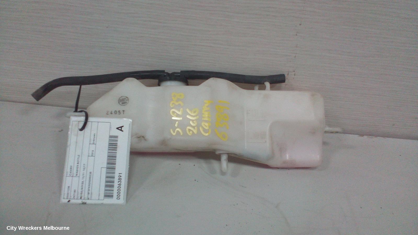 TOYOTA CAMRY WASHER BOTTLE, ASV50/AVV50, 12/2011 - 10/2017