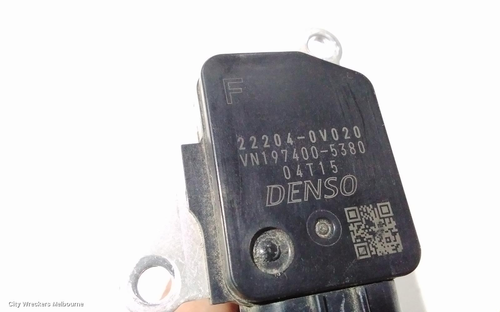 TOYOTA CAMRY AIR FLOW METER, 2.5, 2AR-FE, ASV50, 12/2011 - 10/2017