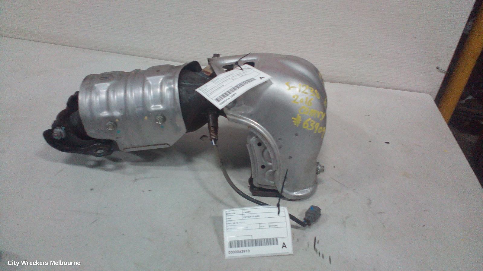 TOYOTA CAMRY CATALYTIC CONVERTER, MANIFOLD-CAT TYPE, 2.5, PETROL, NON HYBRID, ASV50, 05/2015 - 10/2017