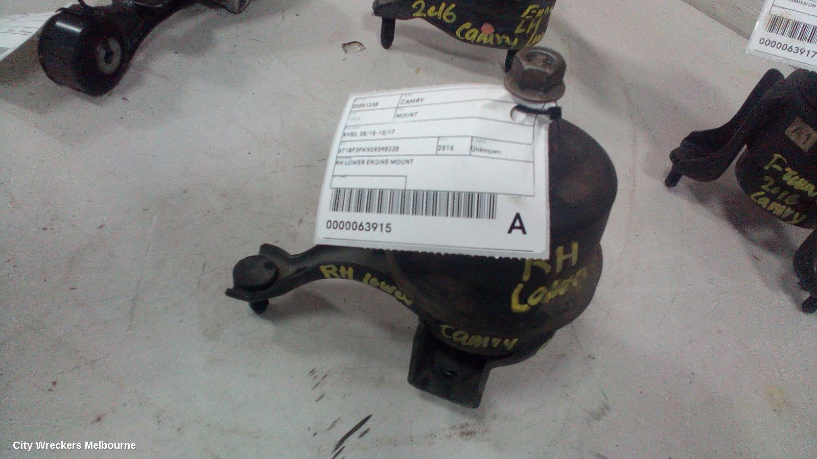 TOYOTA CAMRY MOUNT, XV50, 05/2015 - 10/2017