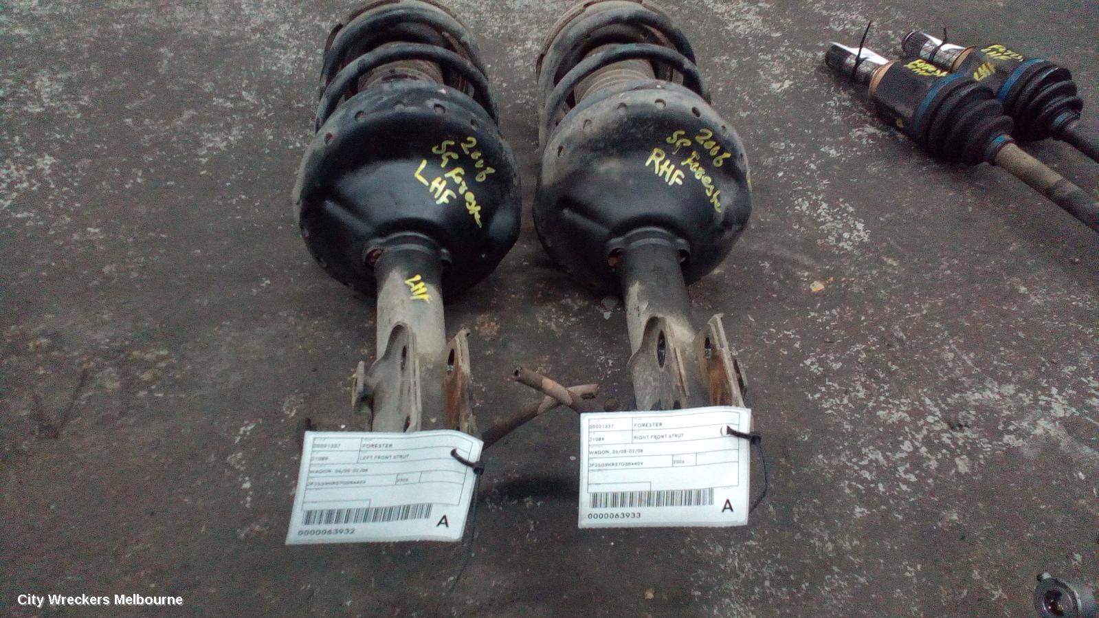 SUBARU FORESTER RIGHT FRONT STRUT, WAGON, 06/2005 - 02/2008