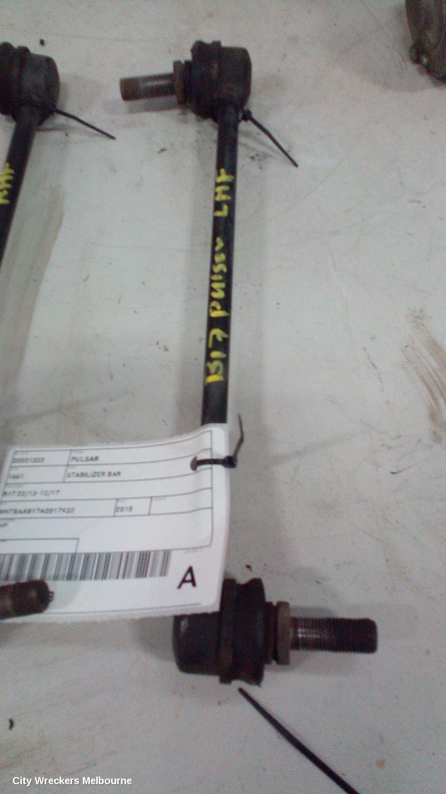 NISSAN PULSAR STABILISER BAR, B17 02/2013 - 12/2017