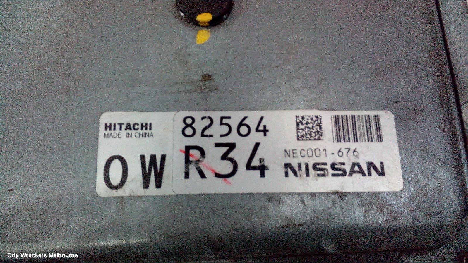 NISSAN PULSAR ECU, ENGINE ECU, ECU ONLY, B17, 12/2012 - 12/2017