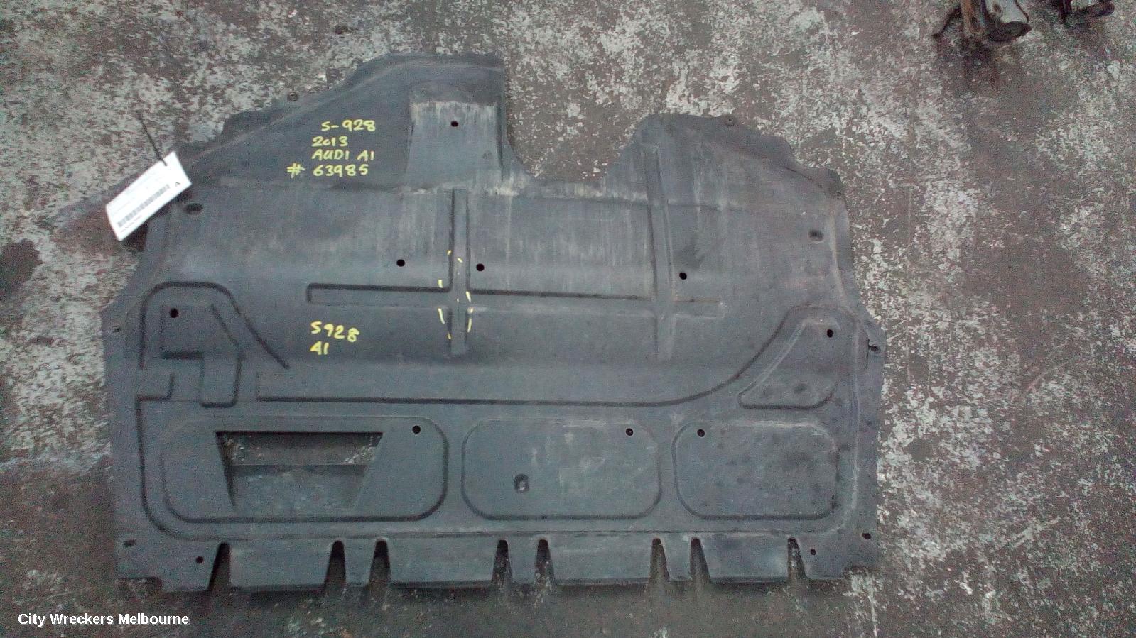 AUDI A1 LOWER ENGINE SPLASH TRAY
