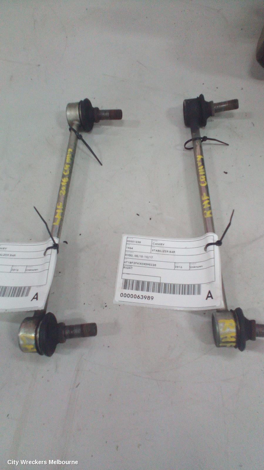 TOYOTA CAMRY STABILISER BAR, XV50, 05/2015 - 10/2017