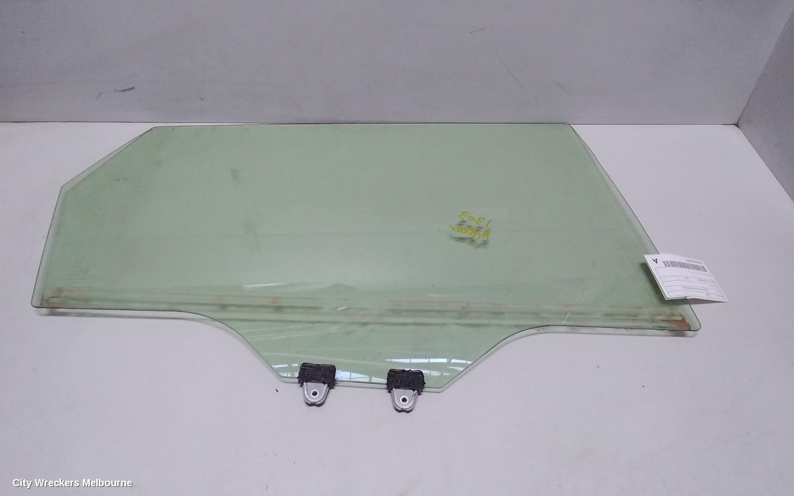 MAZDA CX9 RIGHT REAR DOOR WINDOW, TC, 07/2016 ONWARDS