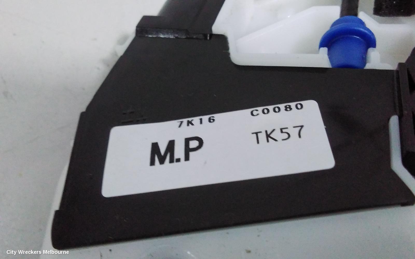 MAZDA CX9 DOOR/BOOT/GATE LOCK, RIGHT FRONT DOOR LOCK, TC, 07/2016 ONWARDS